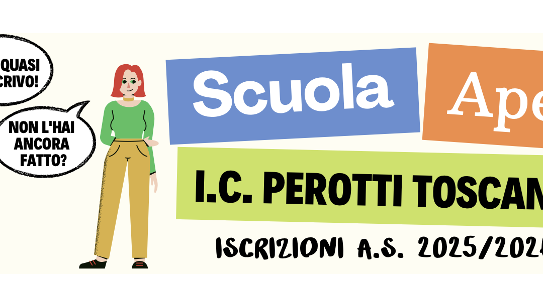 Scuola Aperta Iscrizioni a.s.2025-2026